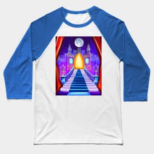 Operatic Heavenly Staircase Path Baseball T-Shirt